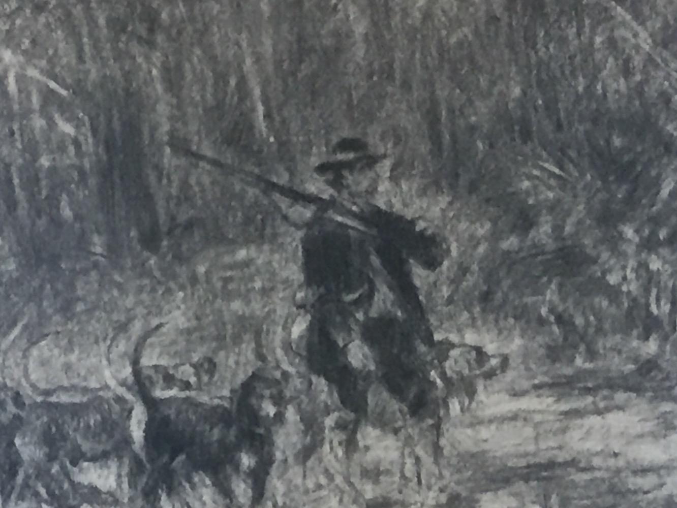 The hunter and his hounds
