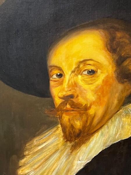 Portrait of Rubens ( oil on canvas )