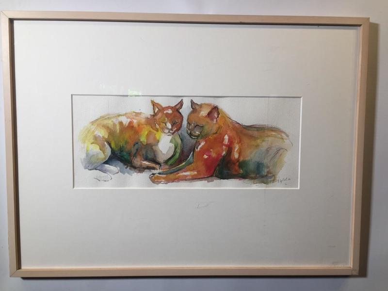 The two cats 