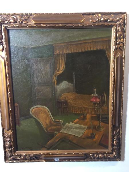 The bedroom 