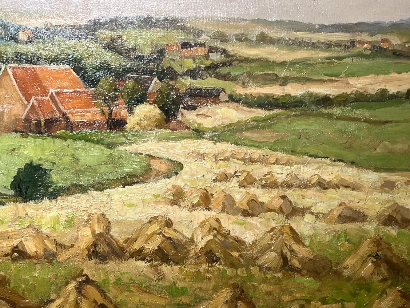 The harvest (oil on canvas )