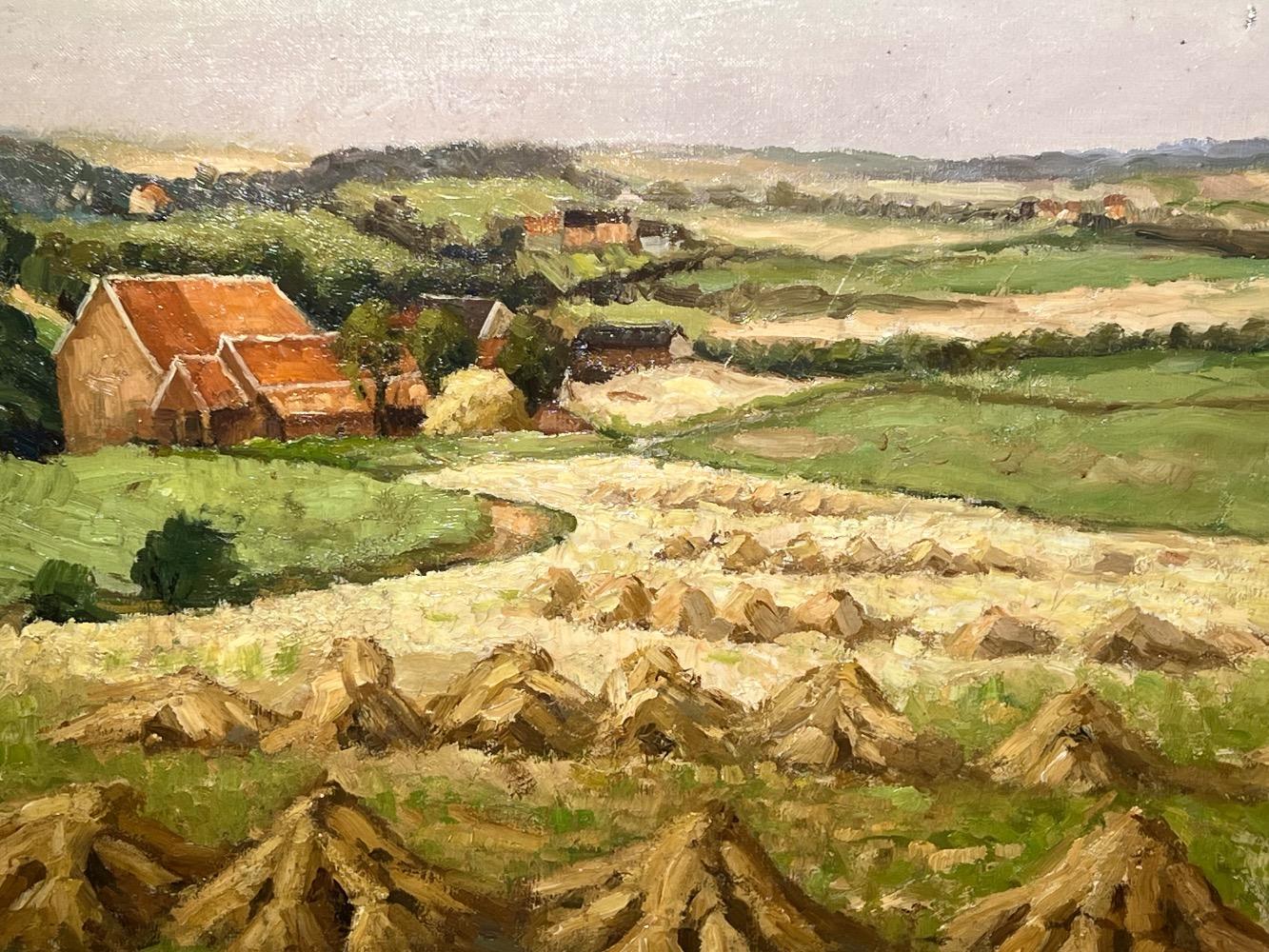 The harvest (oil on canvas )