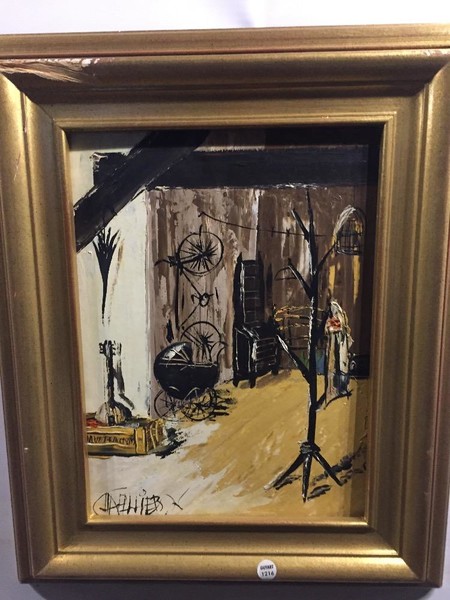 The artist studio