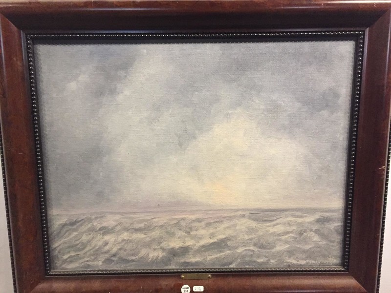 The rough sea