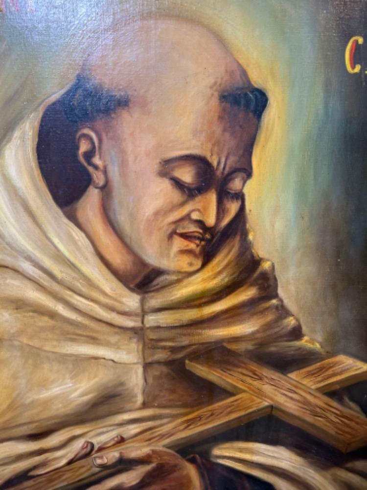 St John of the Cross ( oil on canvas)