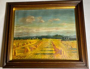 The harvest ( oil on canvas)